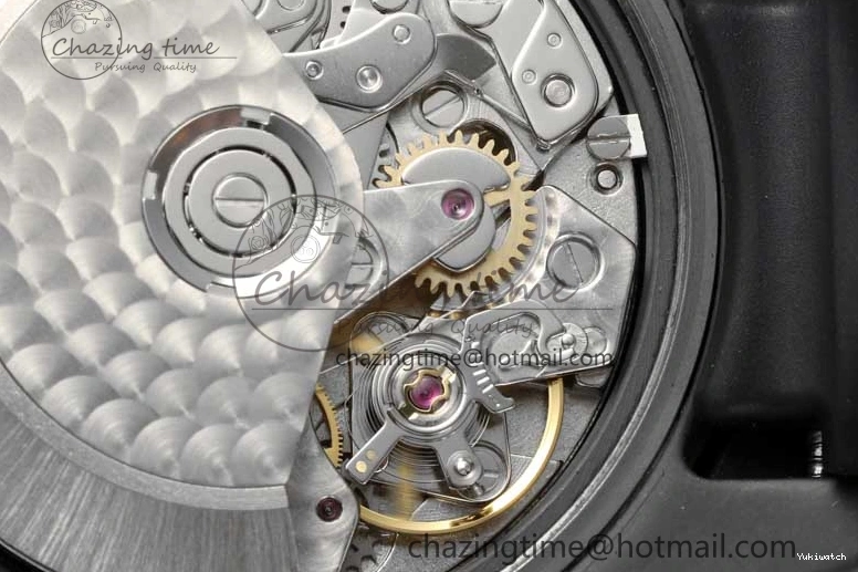 Black Black Rubber Strap on A7750 Best Daytona Ceramic Pusher Black 5GF Edition Dial Gray 0825